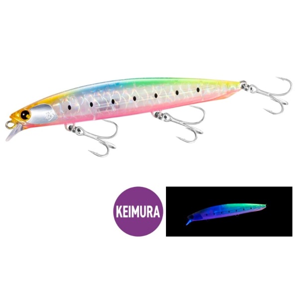 熱砂 ヒラメミノーSR 110F フラッシュブースト(#007 Tスケイワシ)